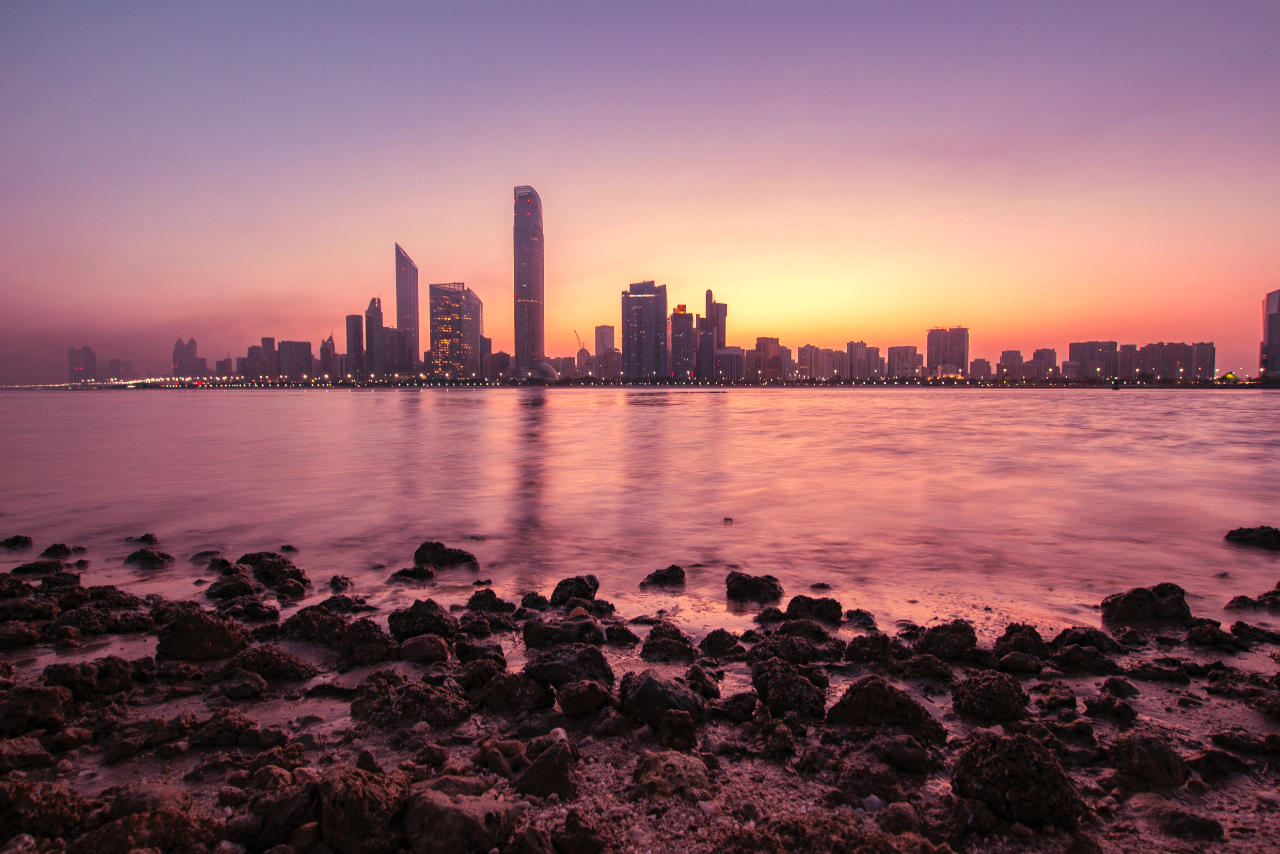 Abu Dhabu Skyline